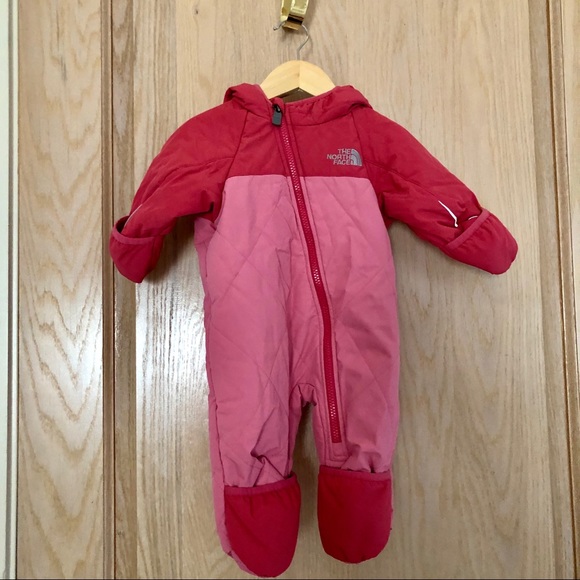 The North Face Jackets \u0026 Coats | Pink North Face Infant Snow Suit Size 3-6 Months | Color: Pink | Size: 3-6mb | Clementine_Aloe's Closet